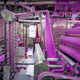 Image for article titled Photos: A rare glimpse of the stunning colors inside the United States’ forgotten textile mills